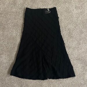 Tribal Elegant Black A-Line Skirt